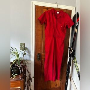 Dickies Red Coveralls
